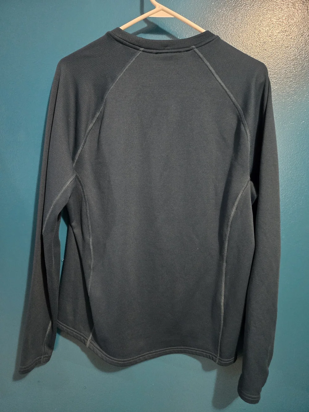L.L. Bean Men’s Long-Sleeve Sweater Slate Blue